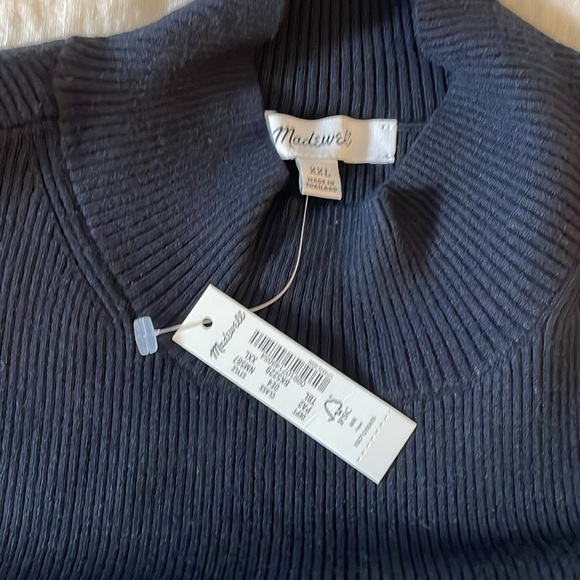 NWT: Madewell: Pearson Mockneck Sweater Tank - Picture 5 of 6